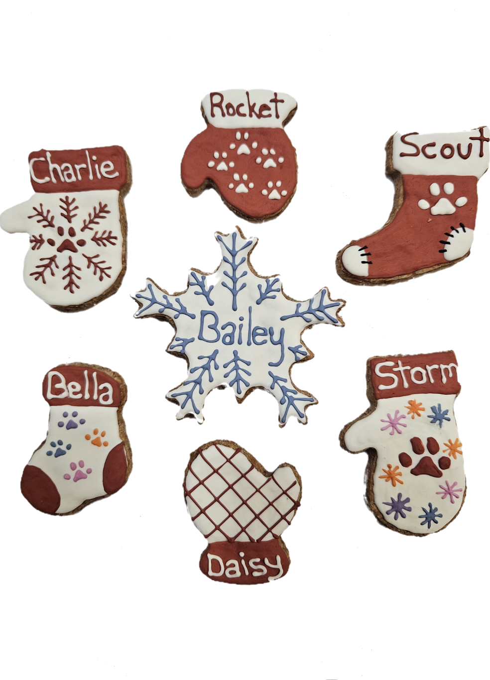 Custom Christmas Cookies
