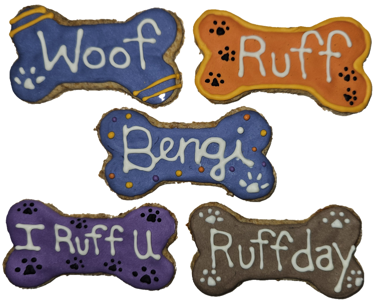 Custom Bone Cookies
