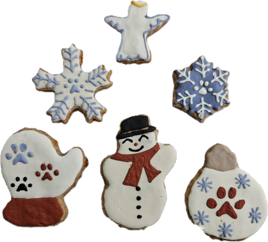 Christmas Dog Cookies